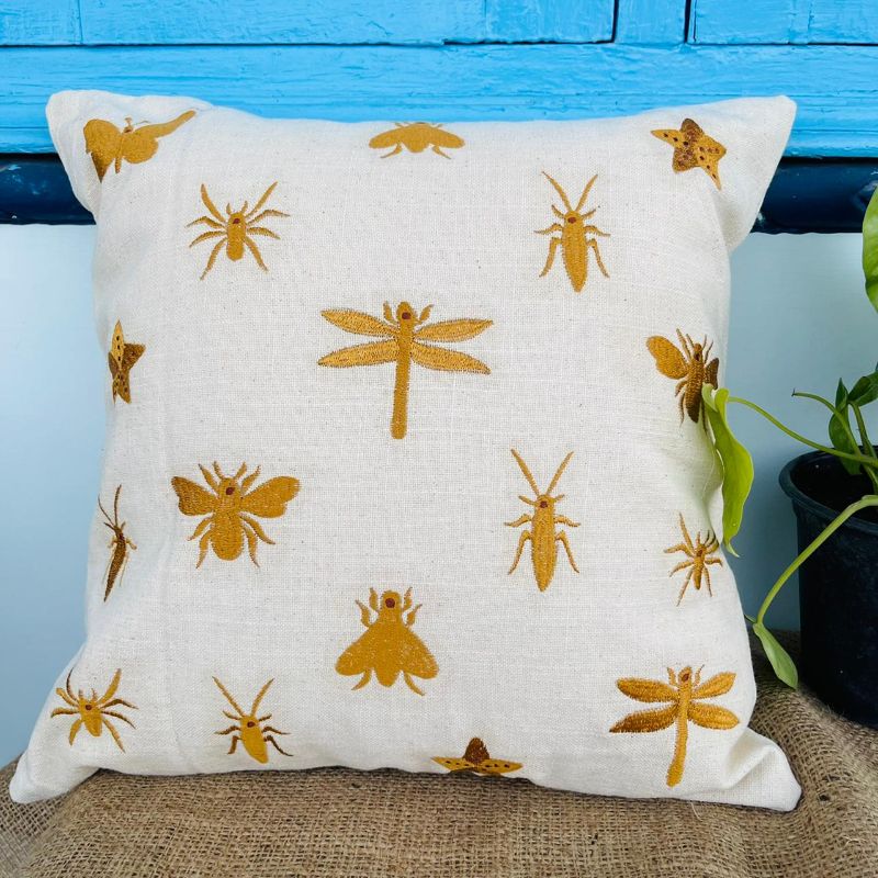 Embroidered Cushion Covers (Set of 2)