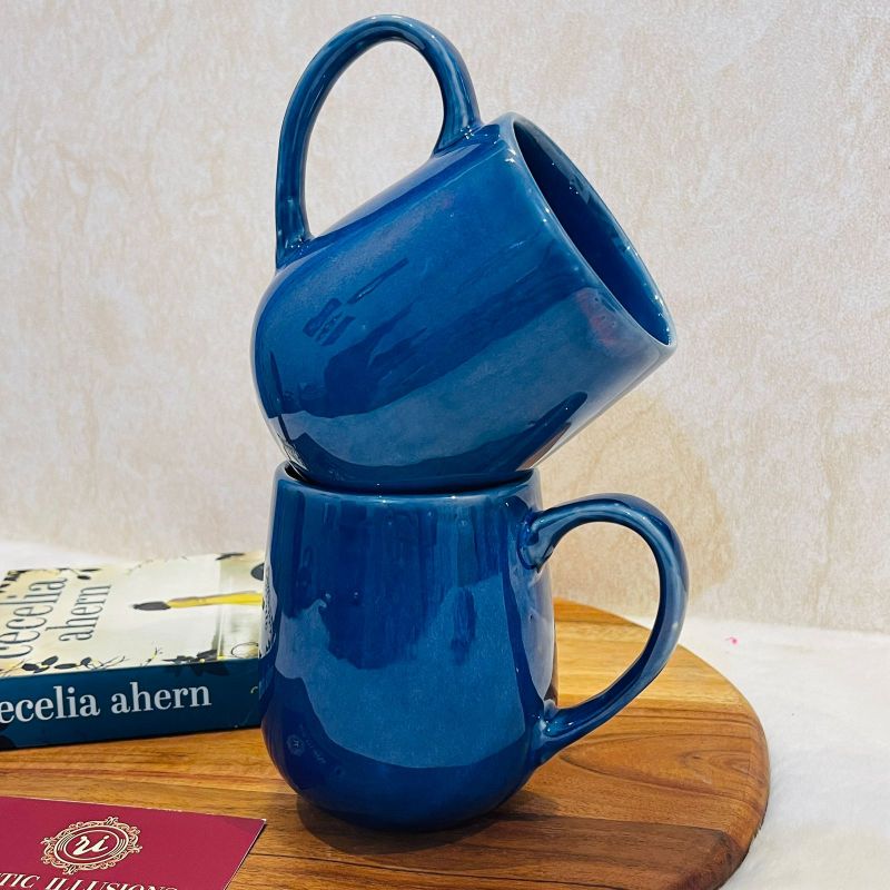 Navy Knight Mug Set