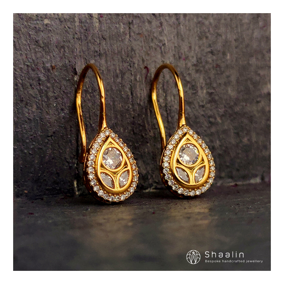Pretty Sterling Hoop Earrings