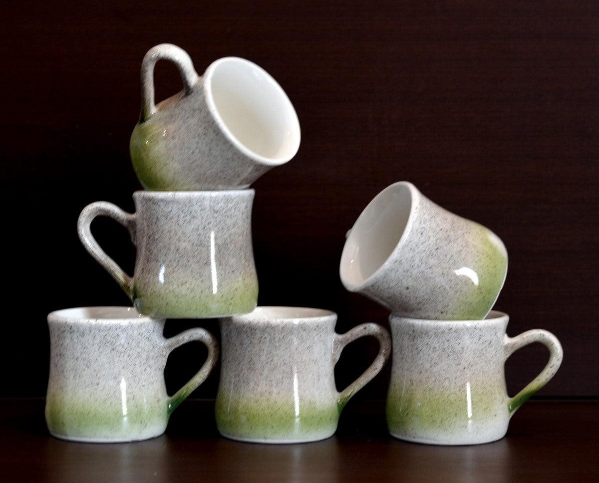 Exquisite Ceramic Tea Cups | Set of 6 Cups
