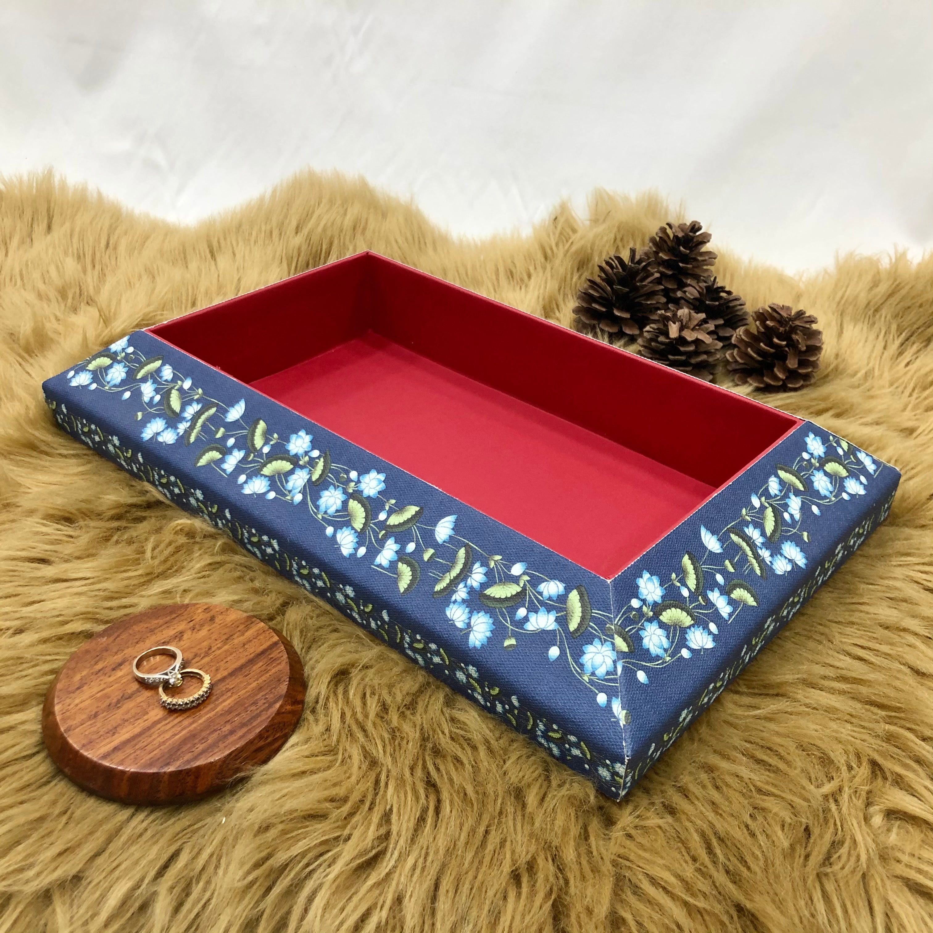 Blue Trousseau Tray (Large)