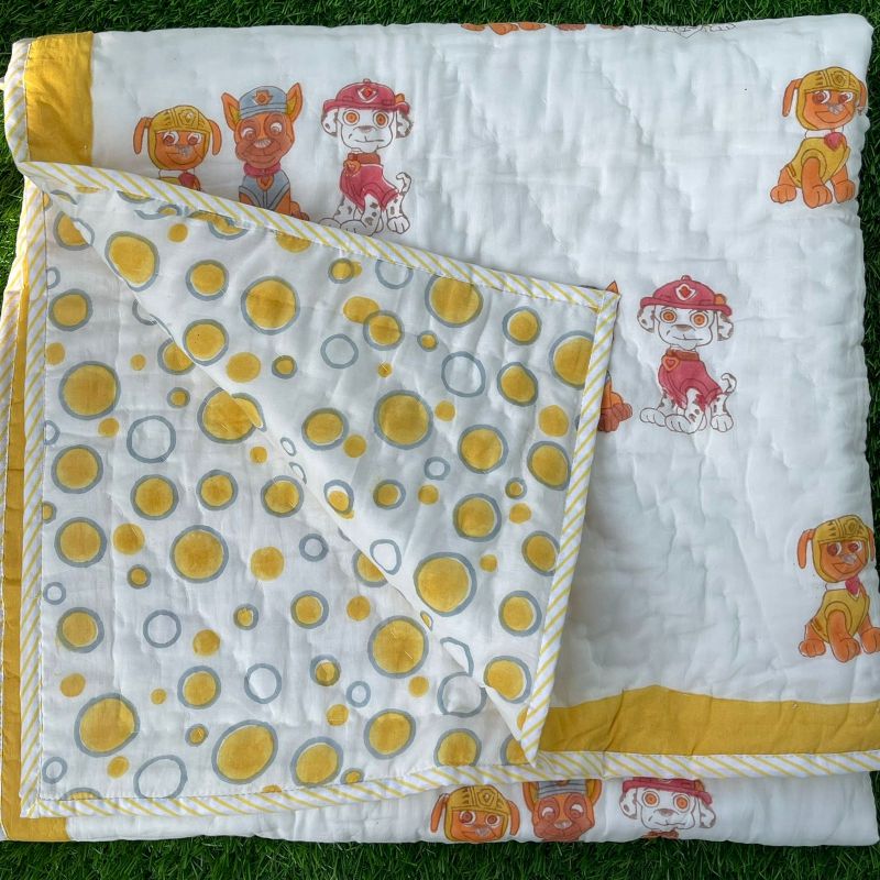 Pure Mulmul Cotton Baby Quilts