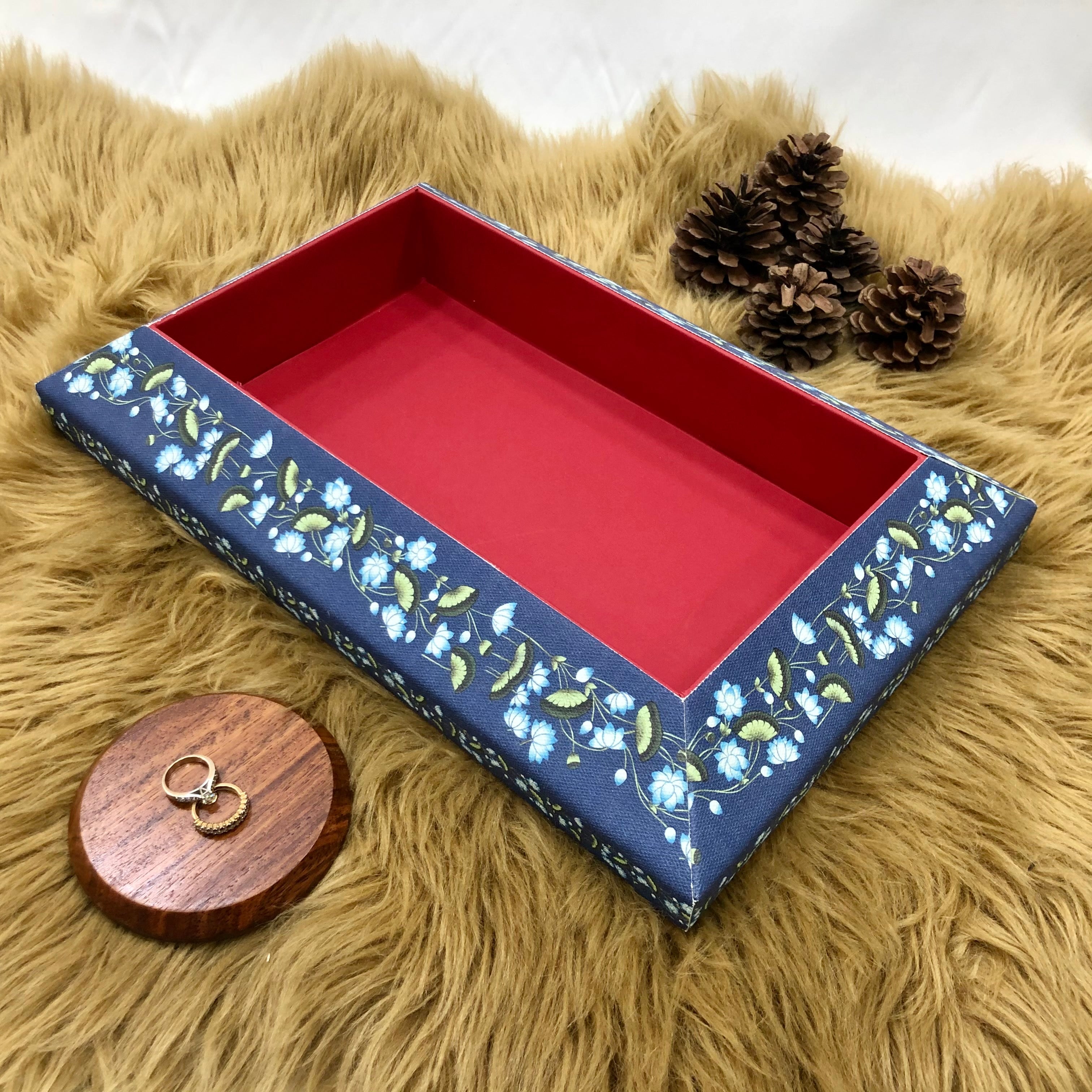 Blue Trousseau Tray (Large)