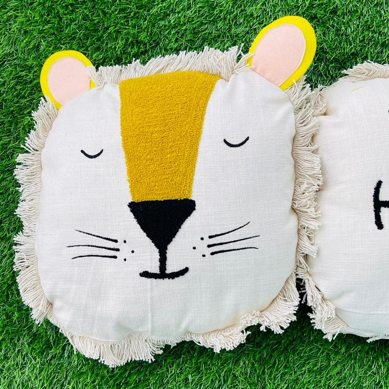 Lion Safari Cushion Set for Kids