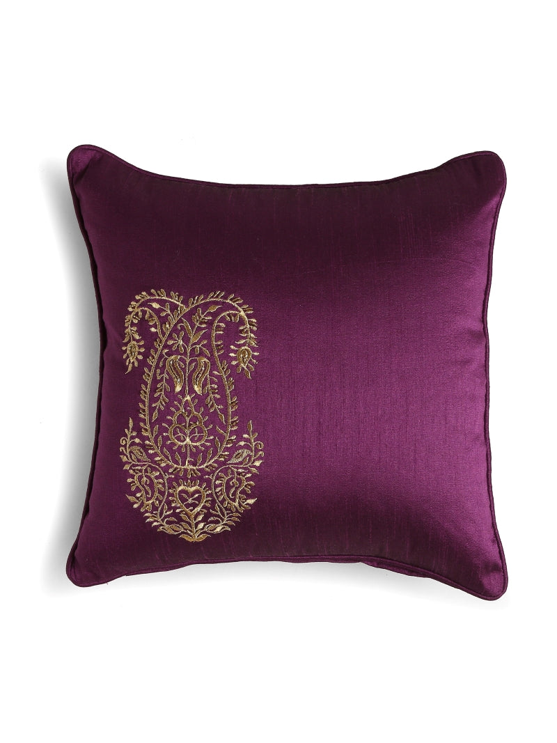 Double Paisley Design Cushion Covers (Set of 2)