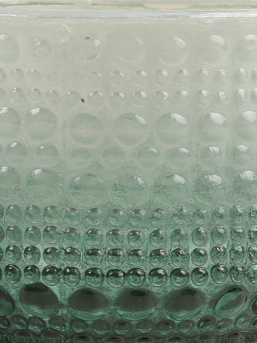 Ombre Green Glass Votive (Set of 2)
