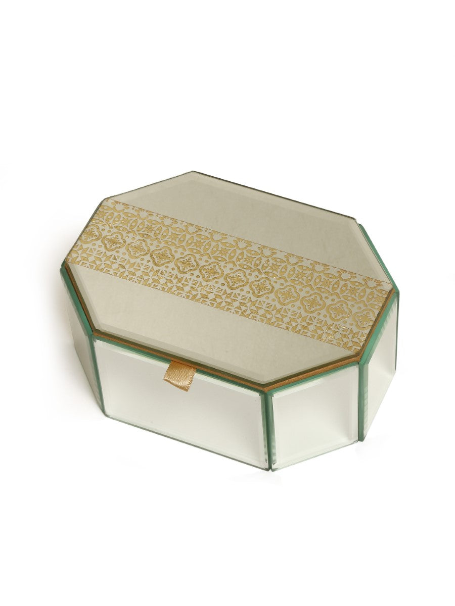 Mirror Glass Gold Foiled Box
