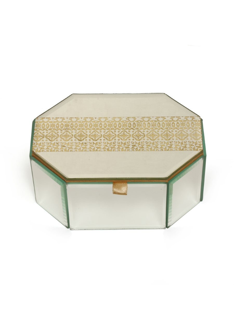 Mirror Glass Gold Foiled Box