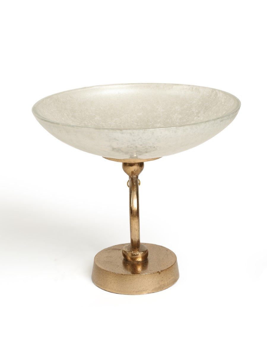 Ivory & Gold Decorative Bowl