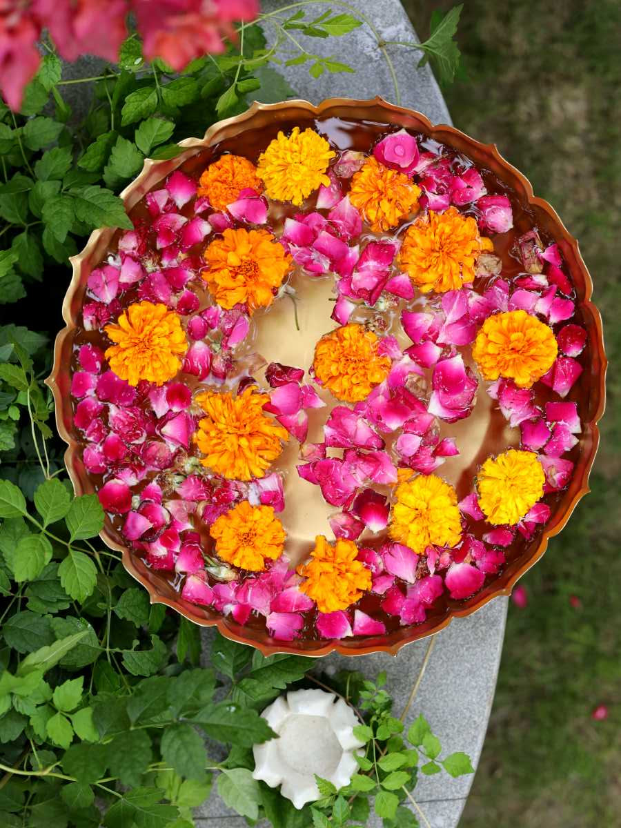 Flower Shape Urli
