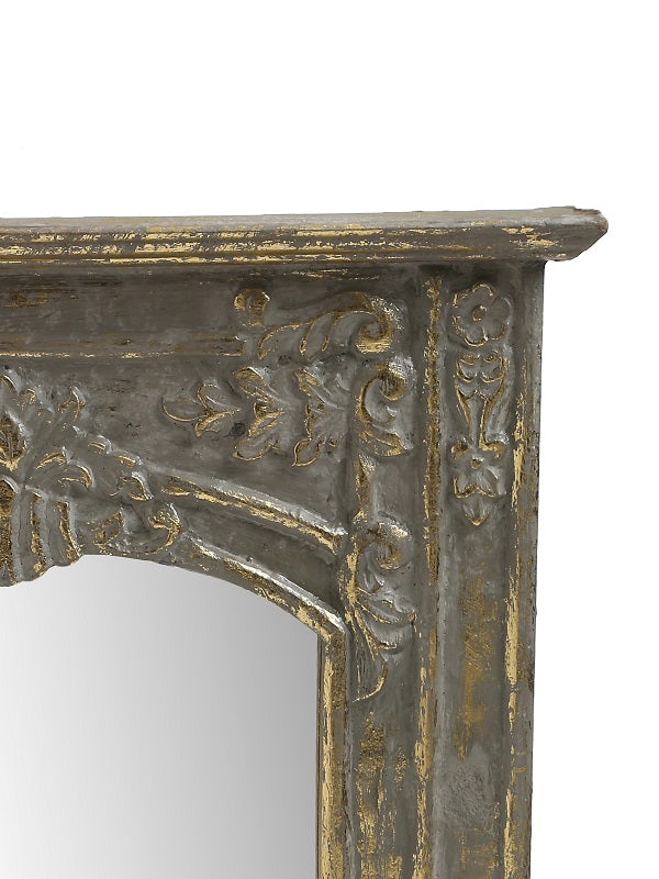 French Style MDF Mirror In Distress Finish