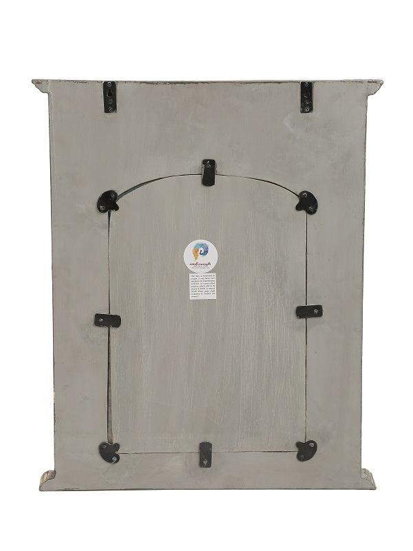 French Style MDF Mirror In Distress Finish