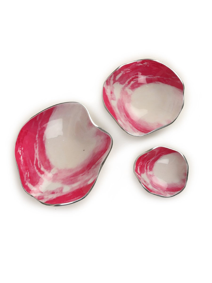 Enameled Platters (Set of 3)