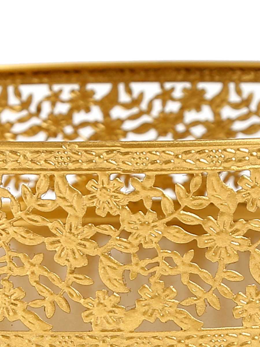 Matt Gold Platter (Set Of 2)