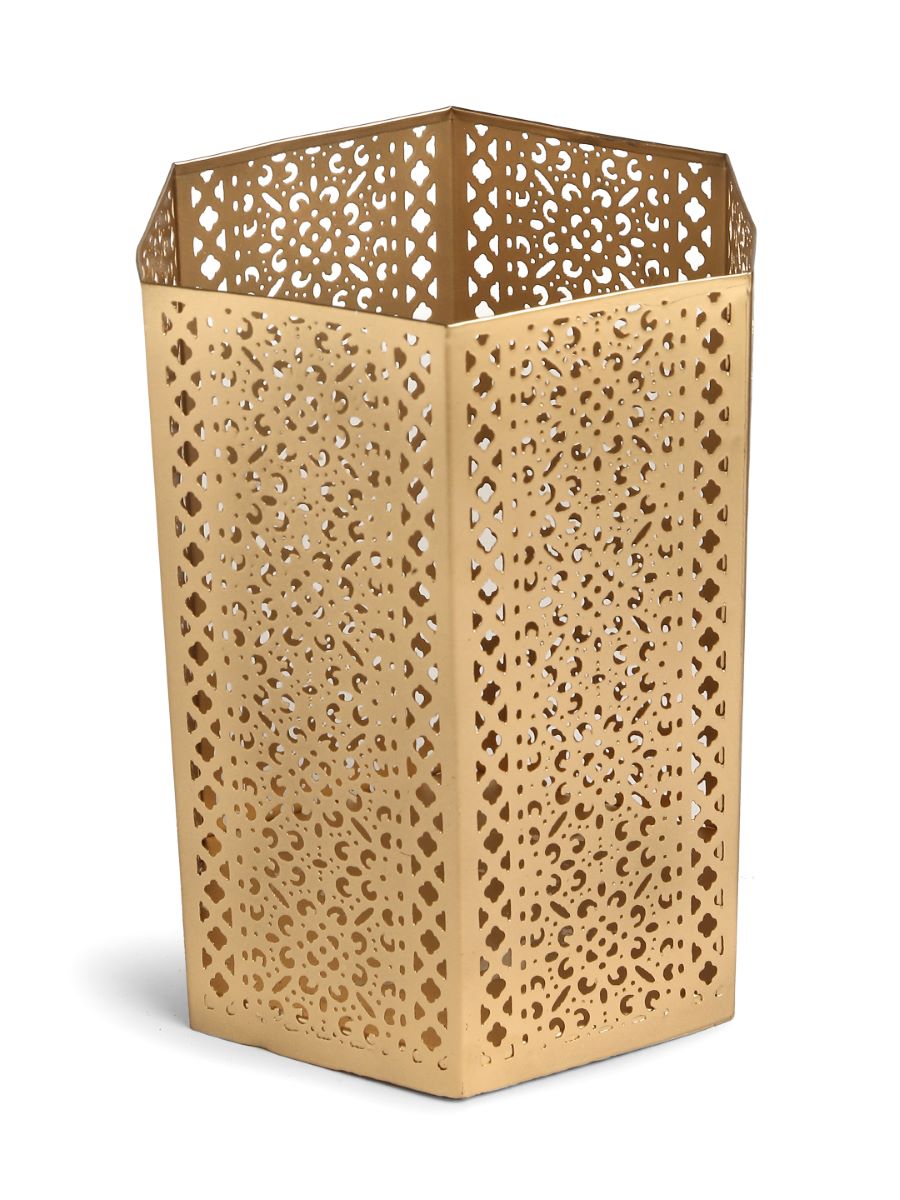 Antique Gold Finish Lantern