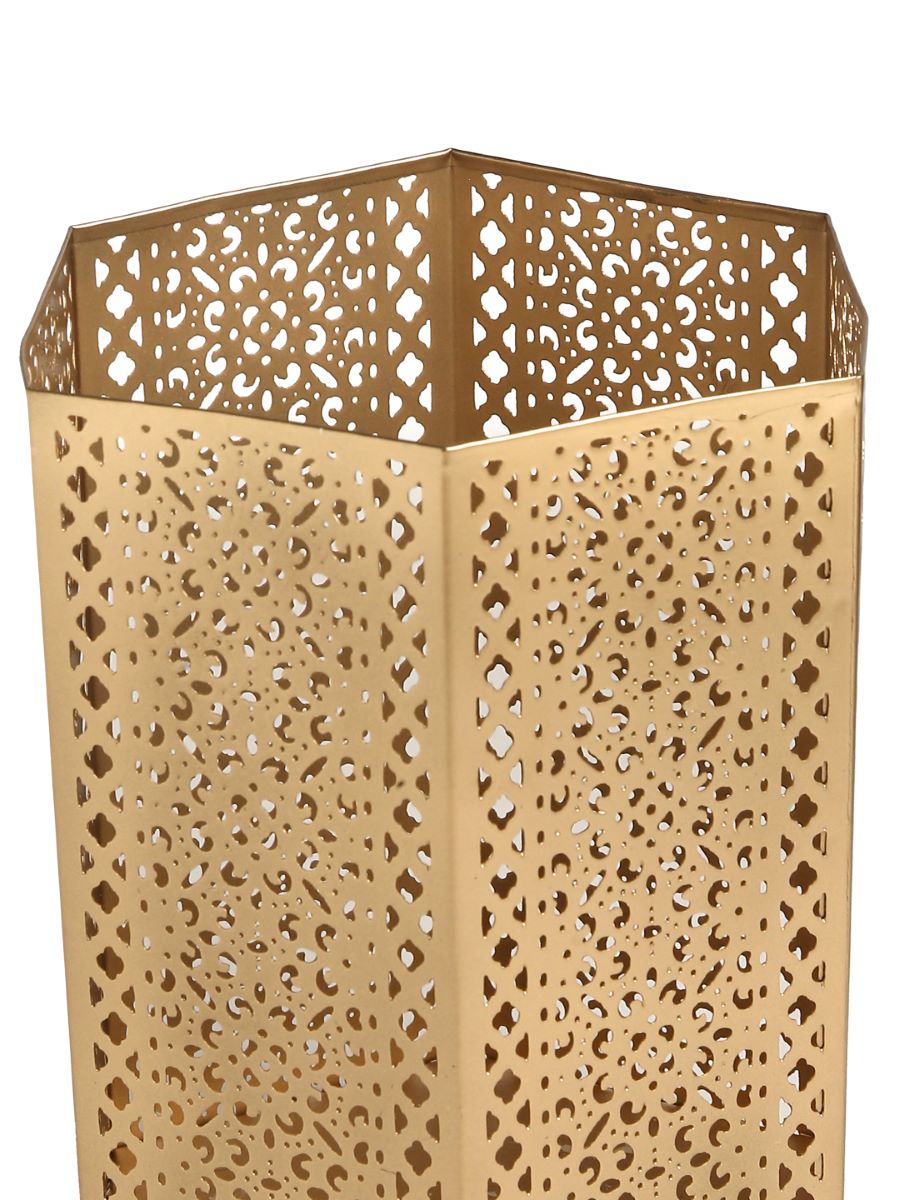 Antique Gold Finish Lantern