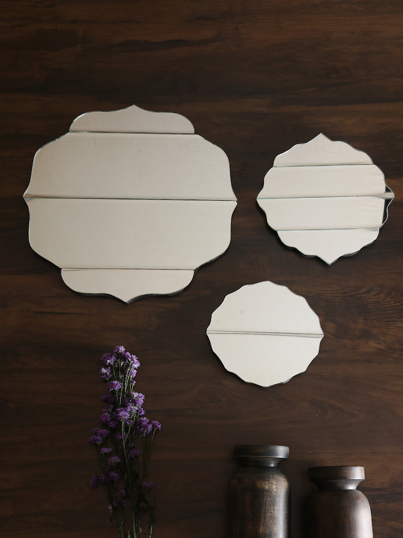 Decorative Wall Mirrors (Set of 3)