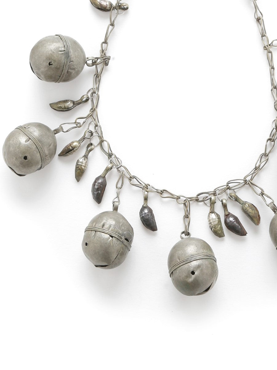 Vintage Design Bell Necklace with Tassels