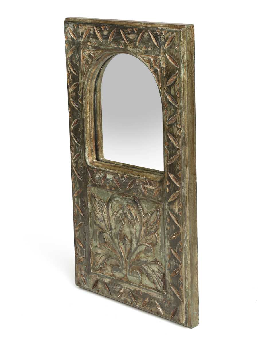 Antique Green Mirror