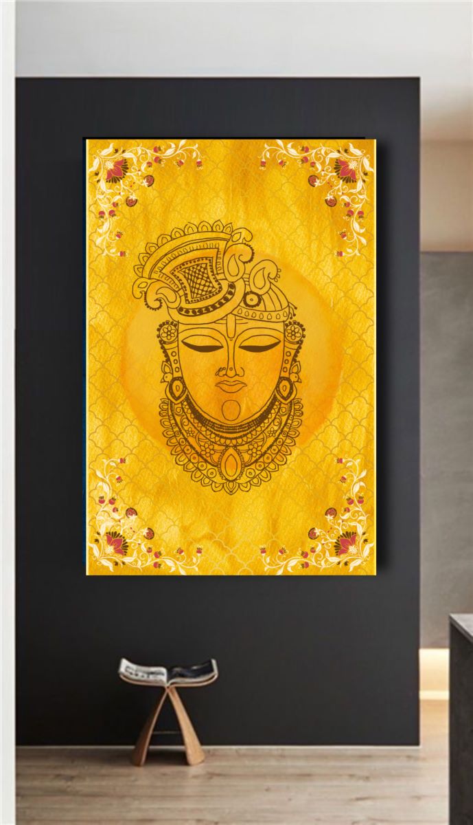 Mandala Pichwai Digital Wall Art