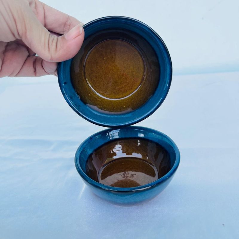 Amber Peanut Bowls (Set of 2)