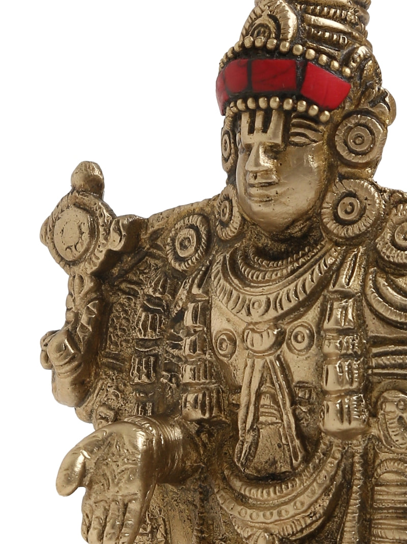 Lord Balaji Crafted with Semi Precious Stones