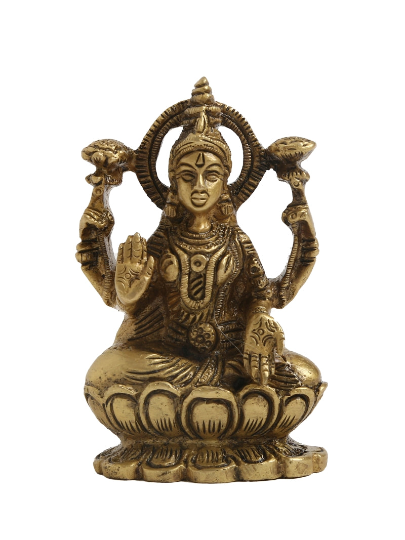 Brass Laxmi Ganesha Idols