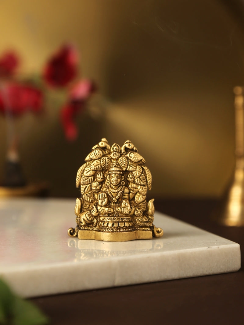 Laxmi Ganesha with Peacock Details