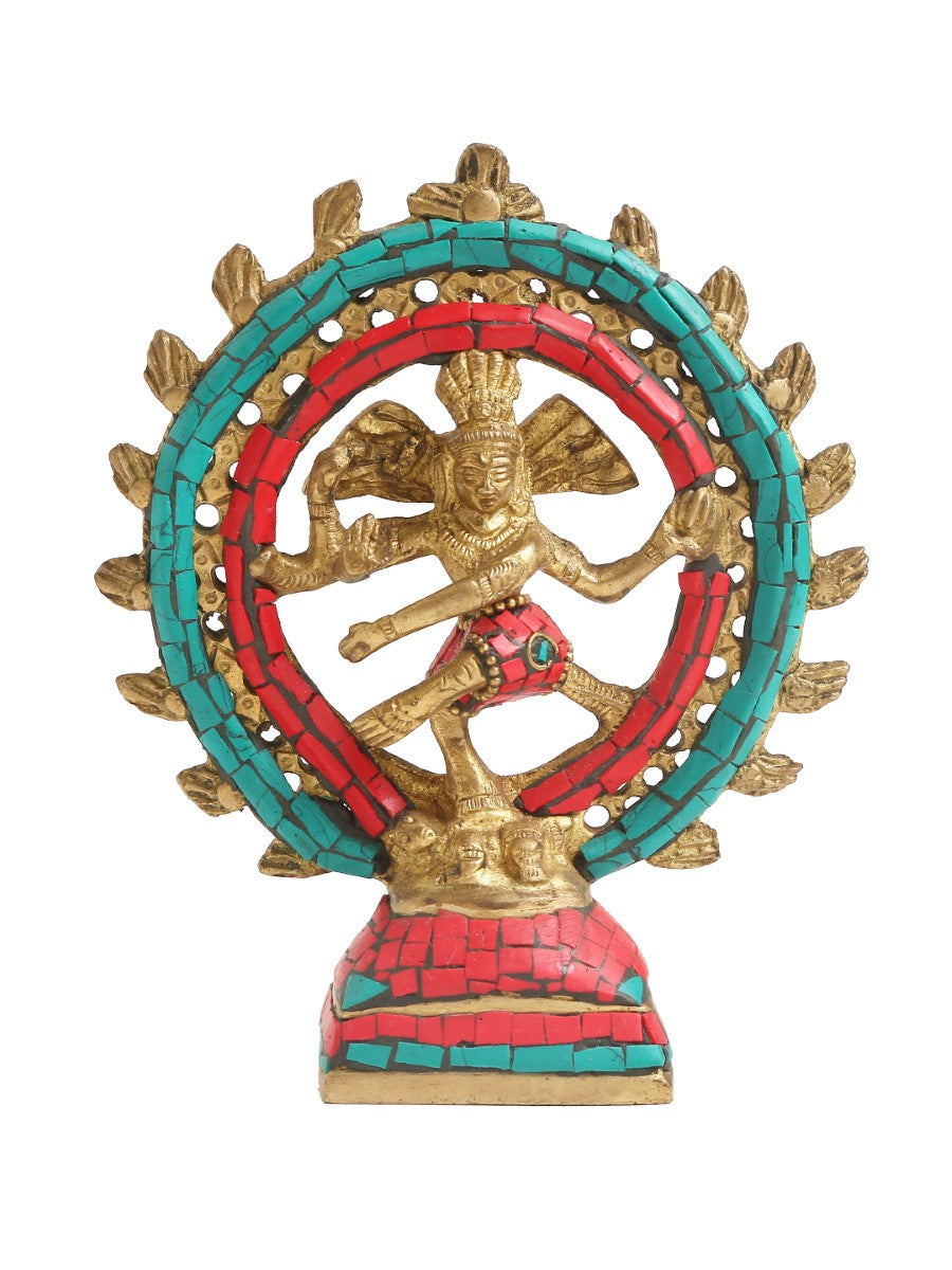 Natraj With Stone Detailing