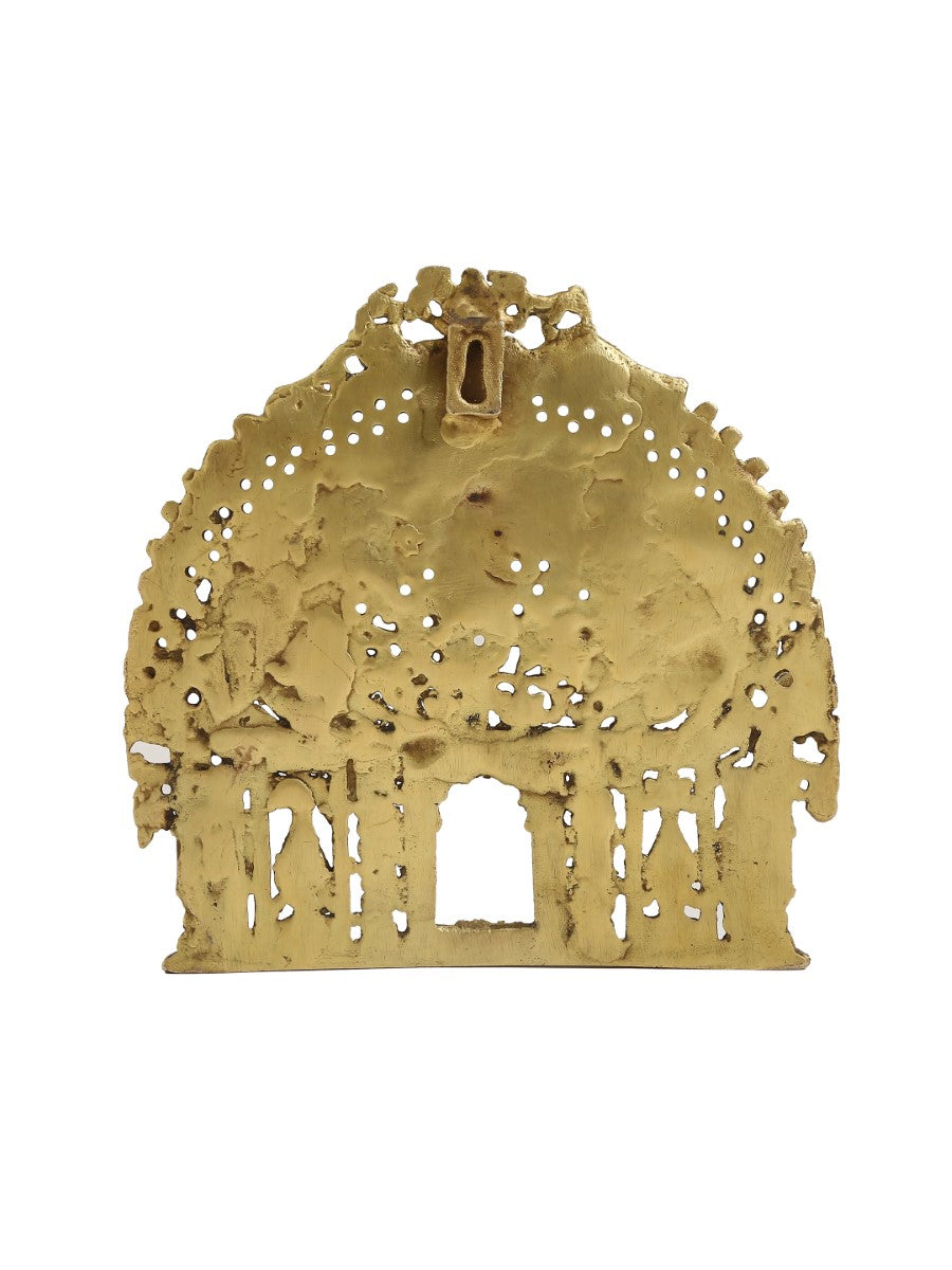 Bhujang Design Prabhavali In Brass
