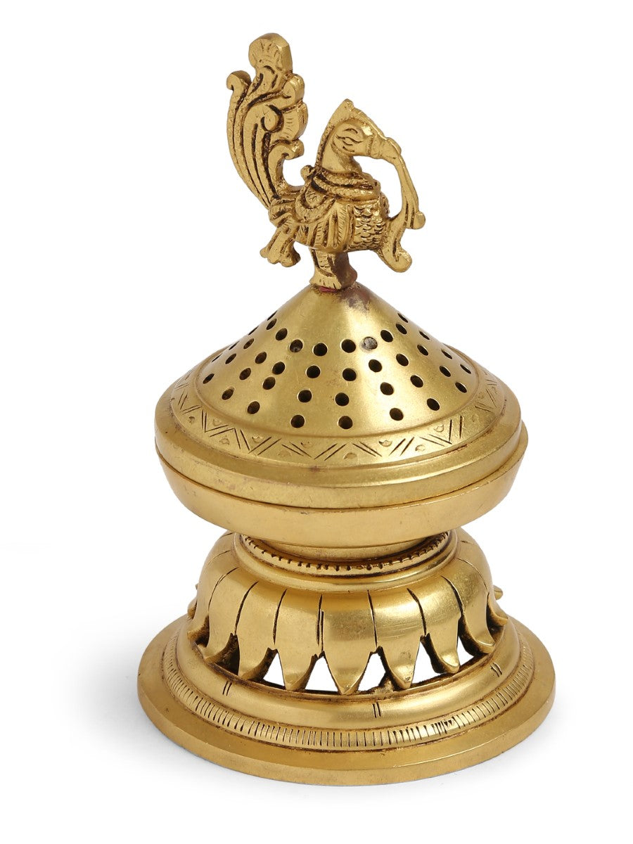 Peacock Design Incense Burner