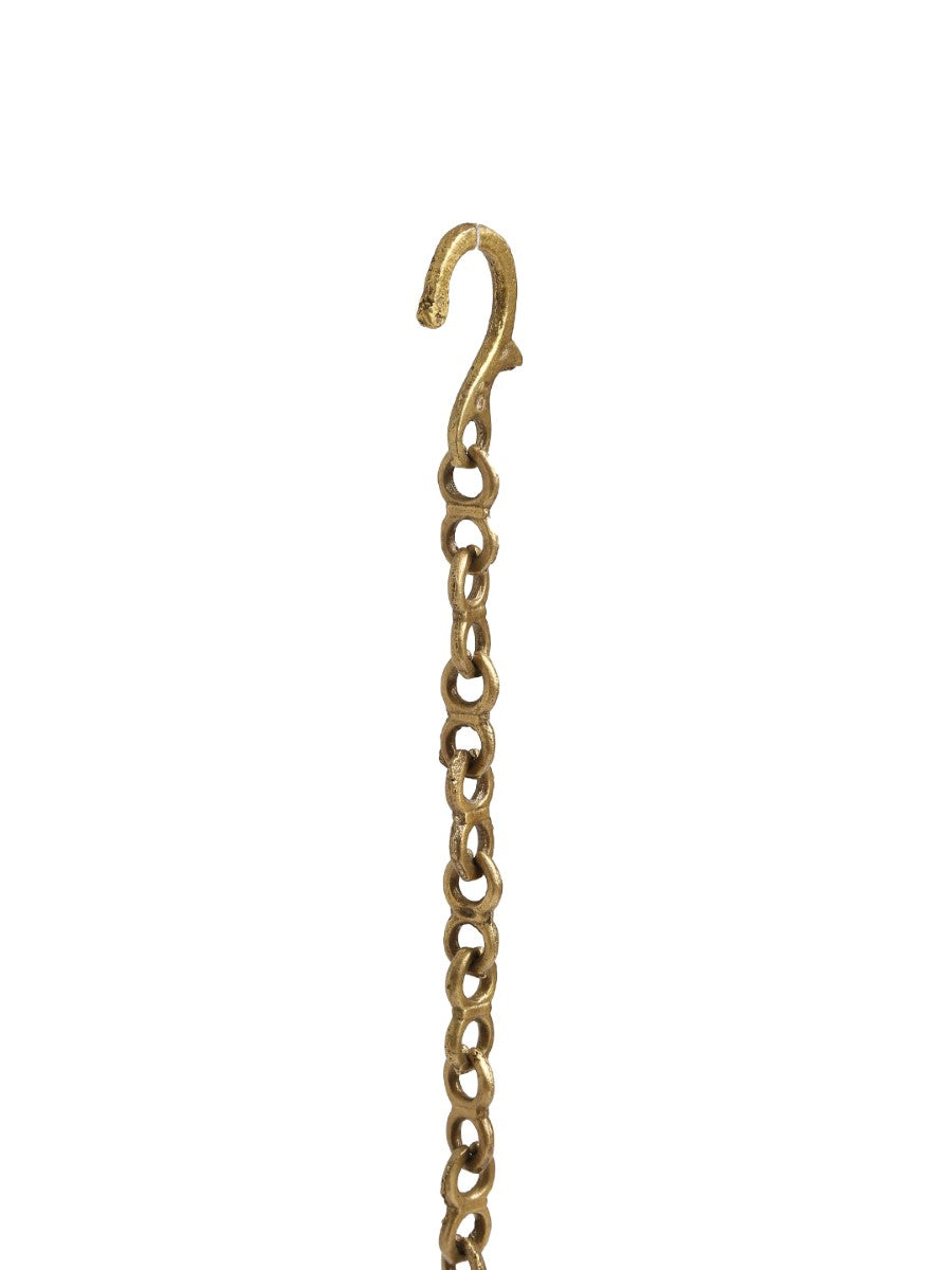 Peacock Hanging Bell With Chain