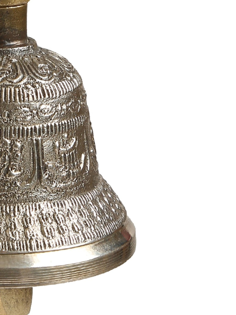 Dorjee Design Hand Bell In Brass