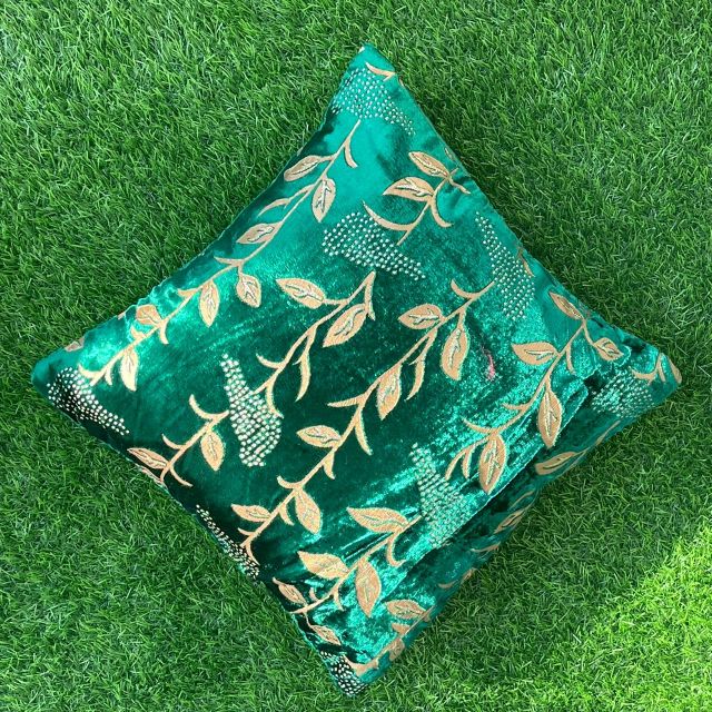 Embossed Velvet Cushion Covers (Pack of 5)