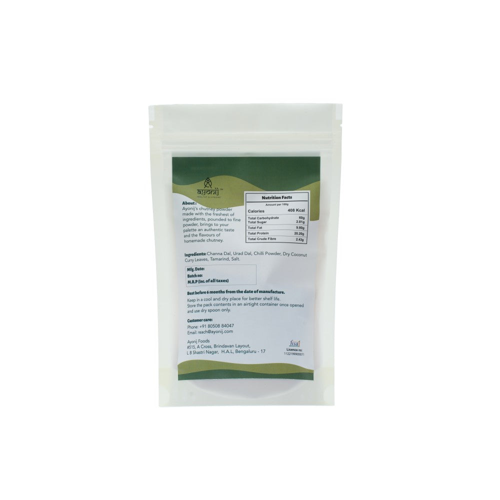Homemade Chutney Powder (100gm/200gm)