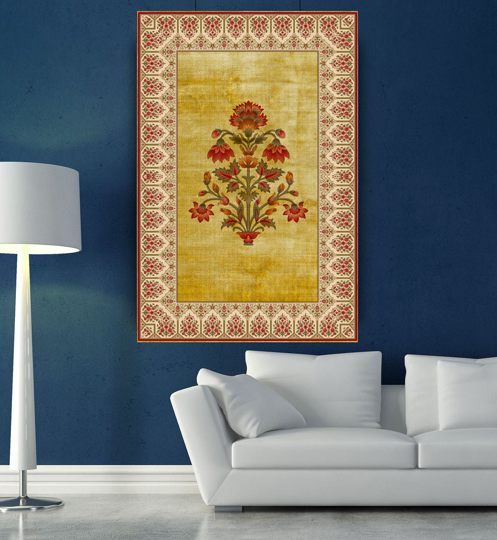 Mandala Pichwai Floral Digital Wall Art