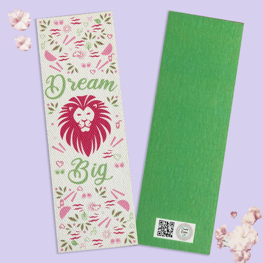 Dream Big Textured Bookmark (Set of 5)