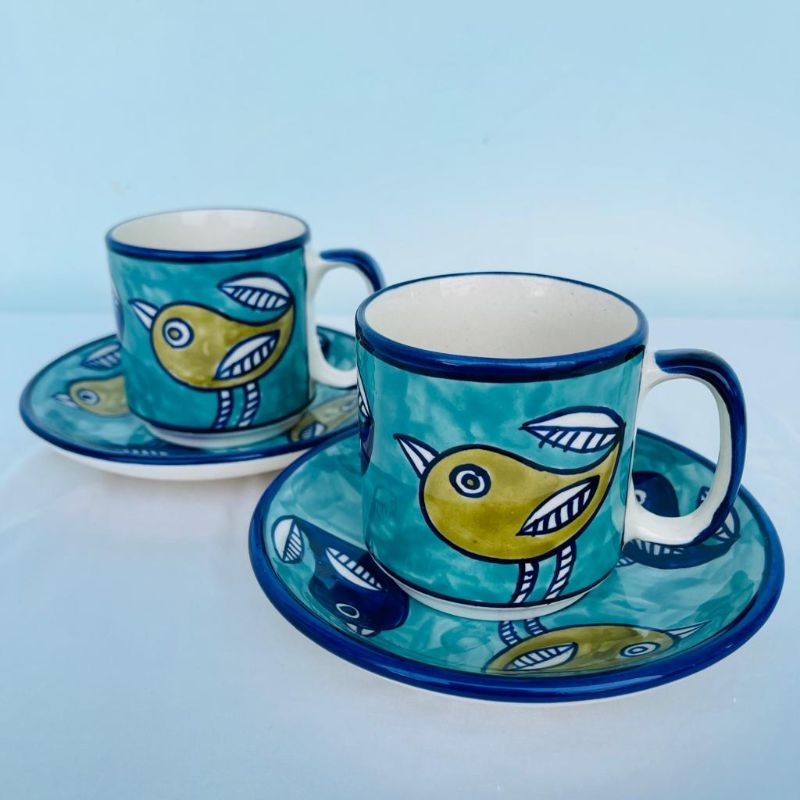 Blue Bird Tea Set