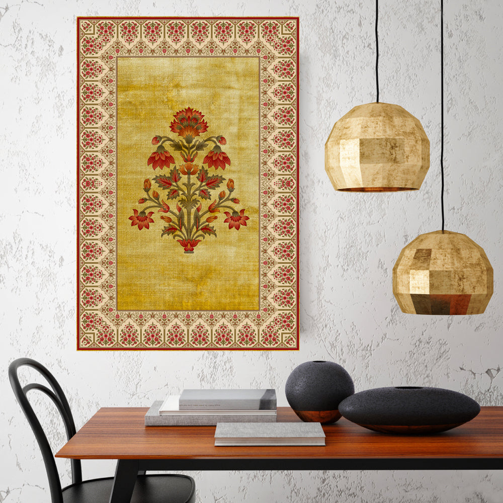 Mandala Pichwai Floral Digital Wall Art