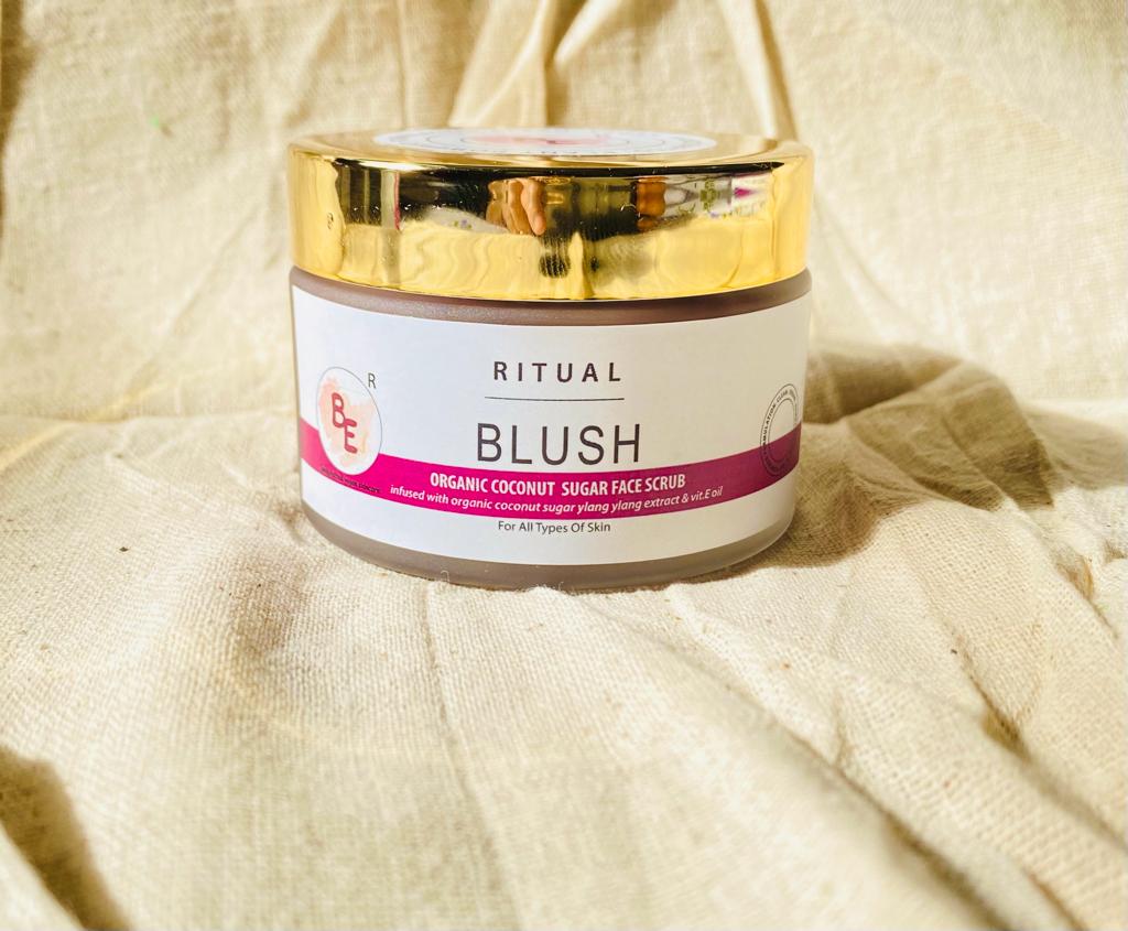 Blush Organic Sugar Face Scrub