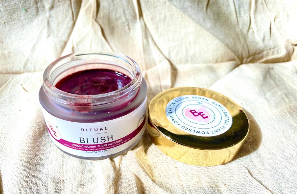 Blush Organic Sugar Face Scrub