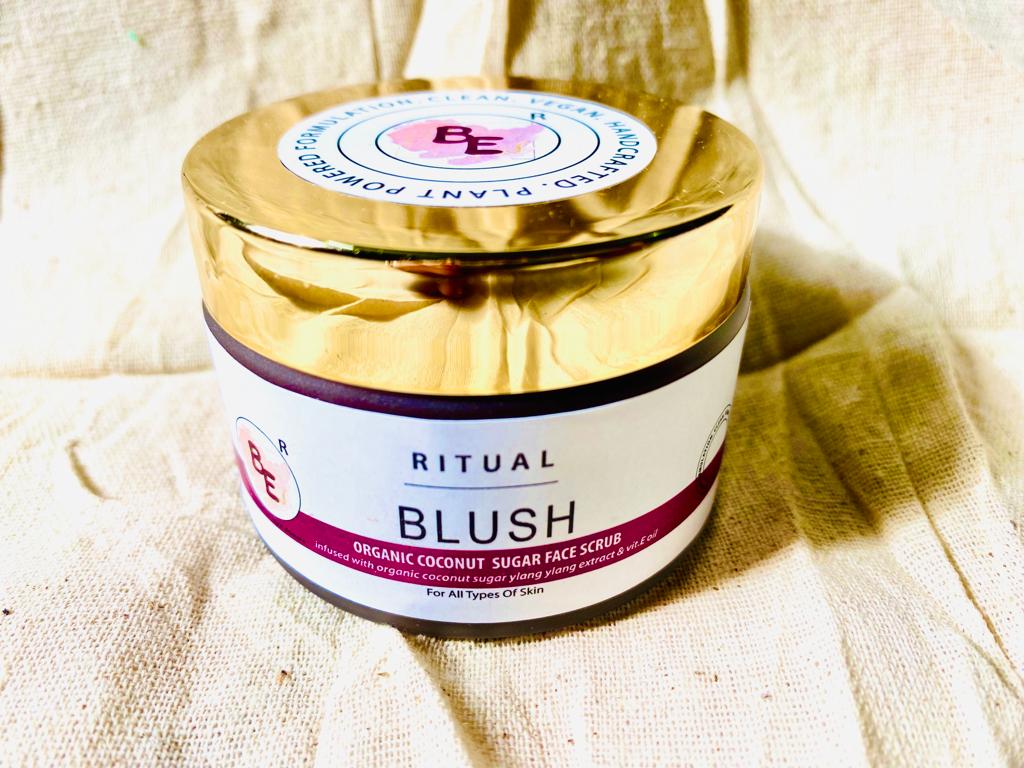 Blush Organic Sugar Face Scrub