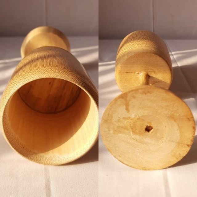 Exclusive Bamboo Wine Goblets (Set of 2)