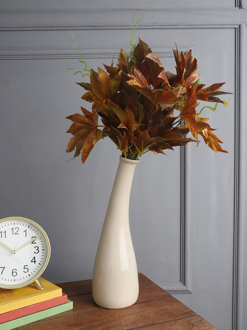 Curve Neck Contemporary Flower Vase