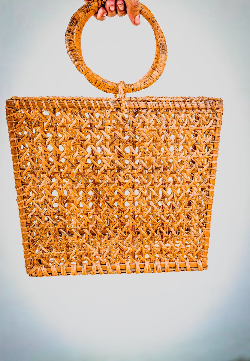 Cane Bag With Round Handles