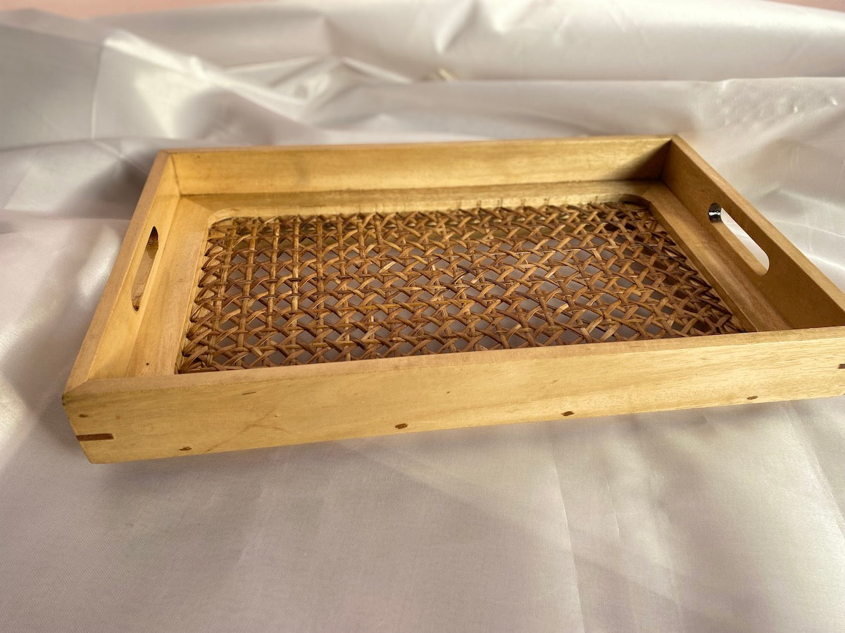 Fusion Wooden Criss Cross Tray