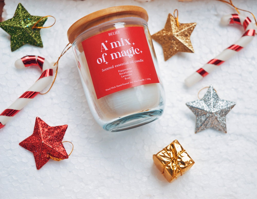 Scented Mix Magic Christmas Candle