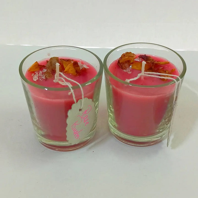 Fragrant Soy Candles in Shot Glass (Set of 2)
