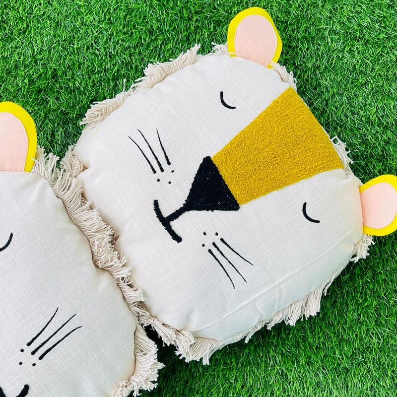Lion Safari Cushion Set for Kids