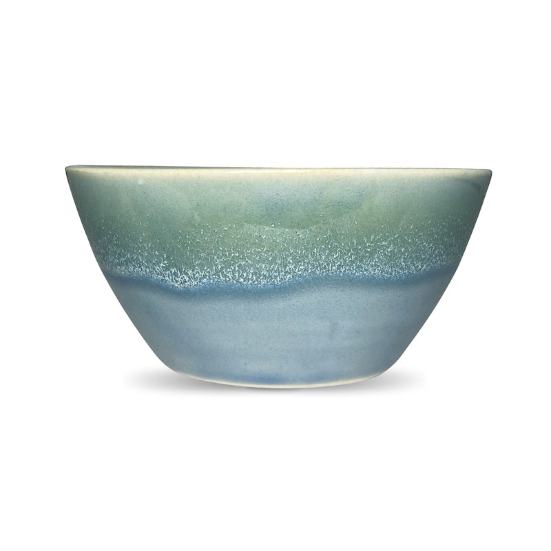 Sea Green Handglazed Dinner Bowls (Set of 4)